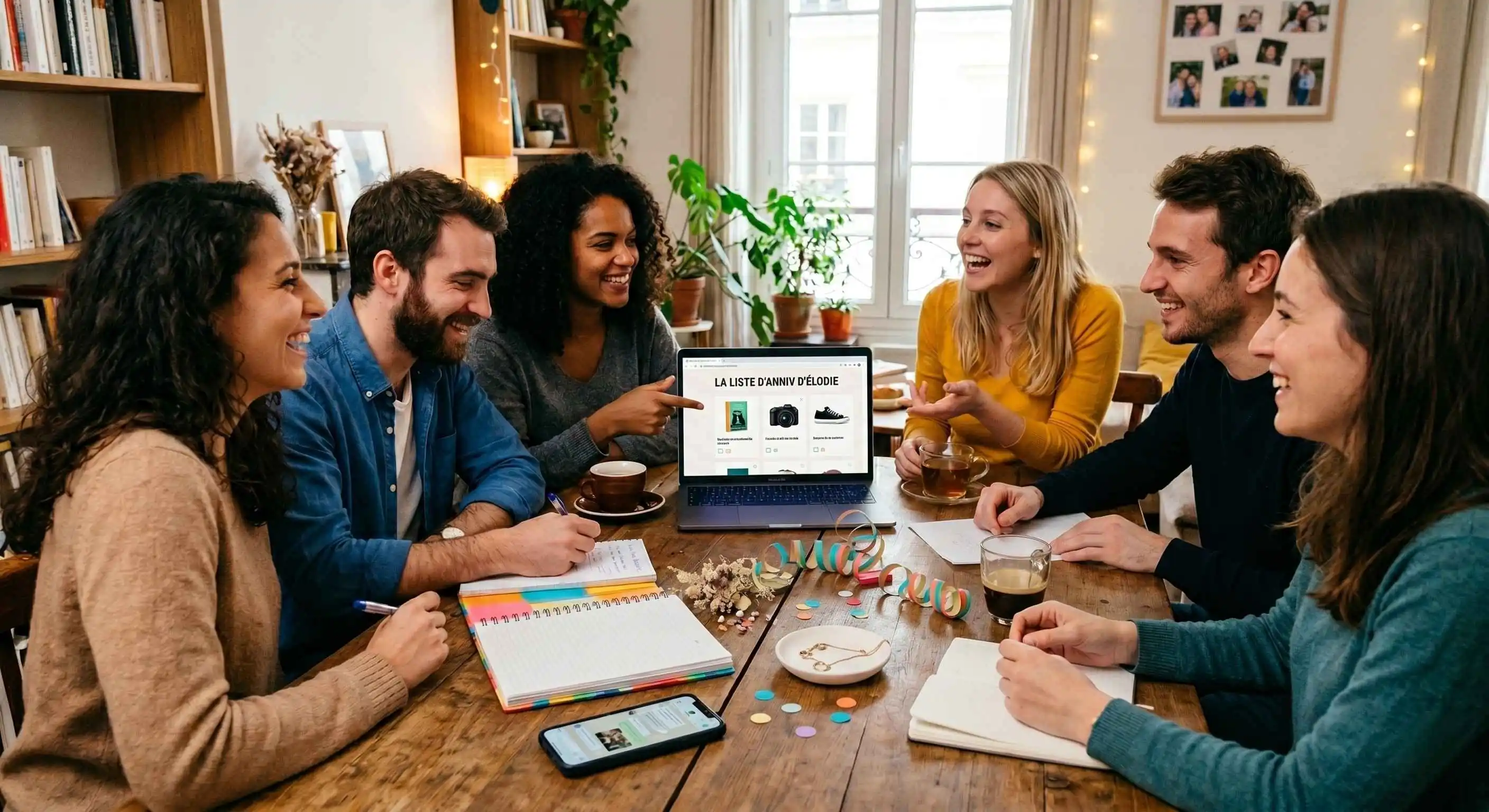 organiser un cadeau collectif entre amis étapes méthode